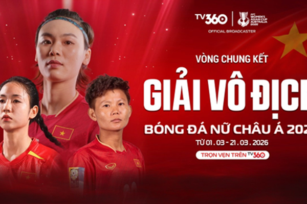 Xem trực tiếp tuyển bóng đá nữ Việt Nam tại Asian Cup trên kênh nào